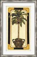 Framed Peaceful Palm I