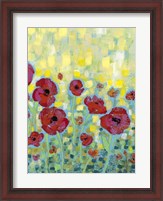 Framed Poppy Impressions I