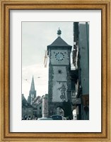 Framed Clock Tower I