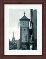 Framed Clock Tower I