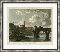 Framed Ponte Rotto