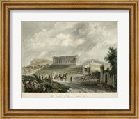 Framed Temple of Theseus- Athens, Greece