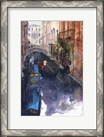 Framed Venice Canal, Italy