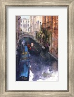 Framed Venice Canal, Italy