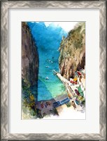 Framed Marina de Praia - Amalfi Coast