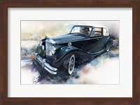 Framed '50 Jaguar