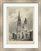 Framed Eglise de St. Denis