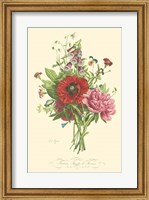 Framed Plentiful Bouquet II
