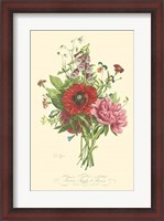 Framed Plentiful Bouquet II