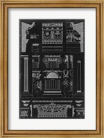 Framed Graphic Architecture IV