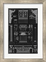 Framed Graphic Architecture IV