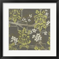 Framed Patterned Blossom Branch II