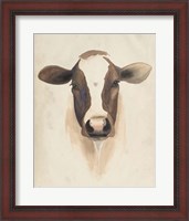 Framed Watercolor Animal Study VII