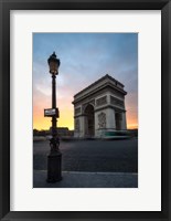 Framed Paris Arch Of Triumph