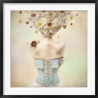 Framed Girl of the Flower Garden