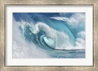 Framed When the Ocean Turns Into Blue Fire