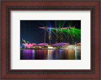 Framed Marina Bay Sands Lasershow