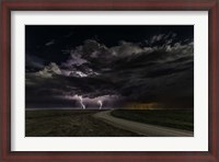 Framed Prairie Lightning