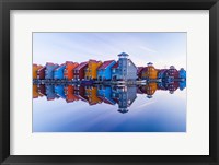 Framed Colored Homes