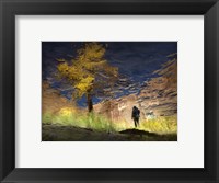 Framed Man In Nature - Autumn