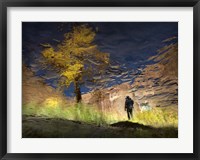 Framed Man In Nature - Autumn