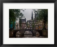 Framed Amsterdam Bridge