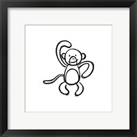 Framed Cheeky Monkey