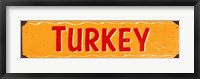 Framed Turkey