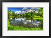 Framed Summer Pond