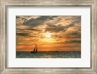 Framed Key West Sunset II