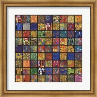 Framed Klimt Squares