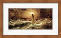 Framed Christ On Water