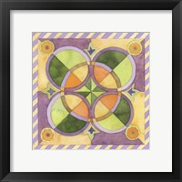 Geometry & Color 4 Framed Print