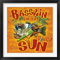 Framed Bassin' in the Sun