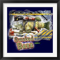 Framed Smoked Bass
