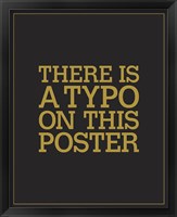 Framed Typo