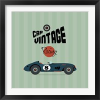 Framed Vintage Racing 1