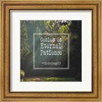 Framed Genius is Eternal Patience - Forest