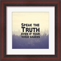 Framed Speak The Truth - Yellow