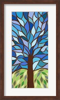 Framed Tree of Life - Blue
