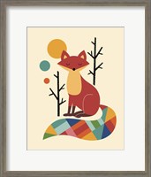 Framed Rainbow Fox