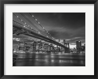Framed Manhattan BW
