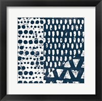 Mark Making Tile III Framed Print