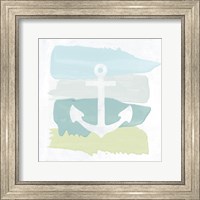 Framed Seaside Swatch Anchor