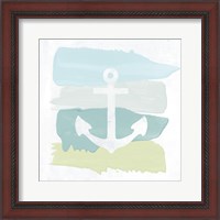 Framed Seaside Swatch Anchor