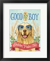 Beer Dogs II Framed Print