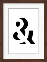 Framed Ampersand