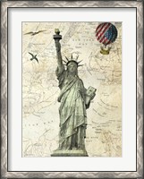 Framed Liberty Balloon