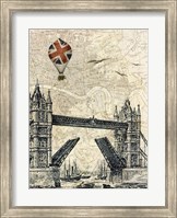 Framed Tower Bridge Balloon