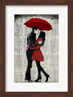 Framed Rain Kisses